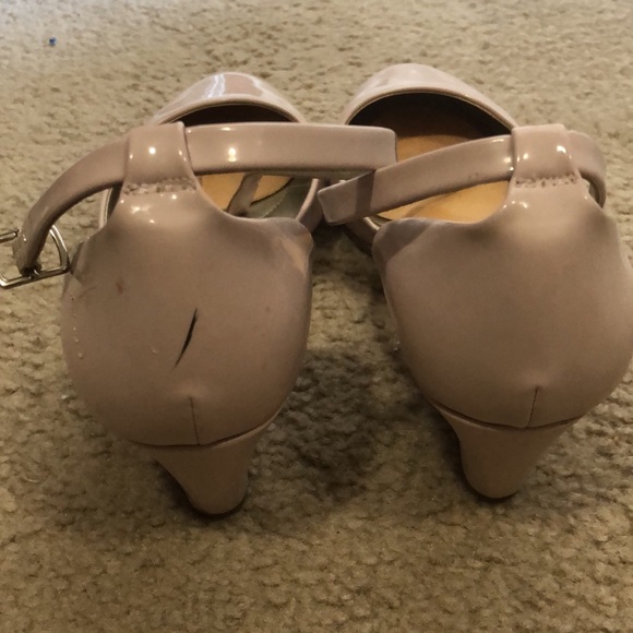 Bandolino Pink Patent Wedges Size 8.5M - Picture 3 of 4